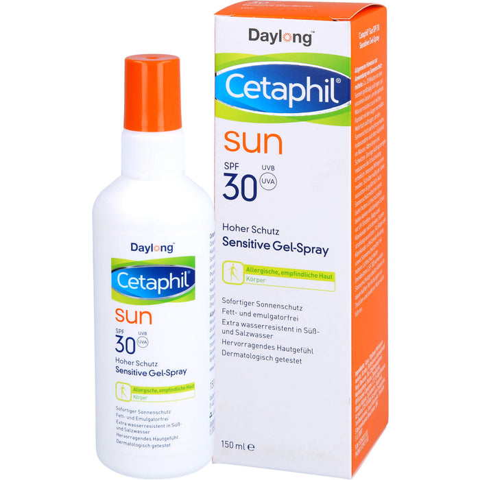 CETAPHIL Sun Daylong SPF30 Sensitive Gel-Spray, 150 ml Solution