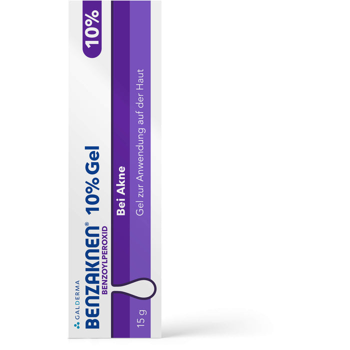 Benzaknen  10 % Gel, 15 g Gel
