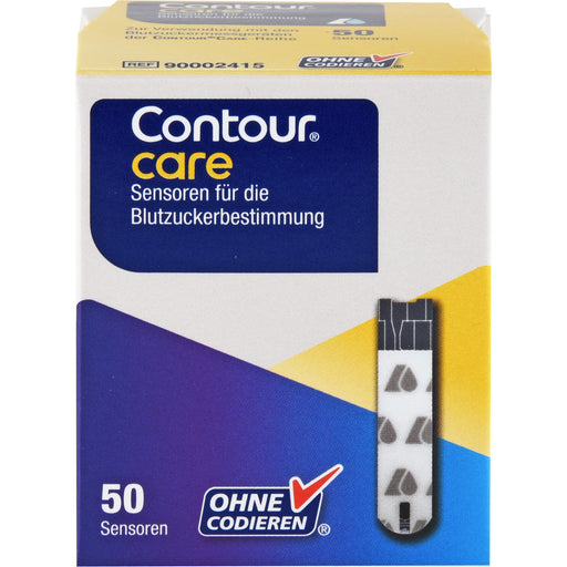 CONTOUR  CARE Sensoren, 50 St. Teststreifen