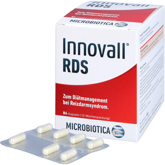 Innovall Microbiotic RDS mit dem spezifischen Bakterienstamm Lactobacillus plantarum, 84 St. Kapseln