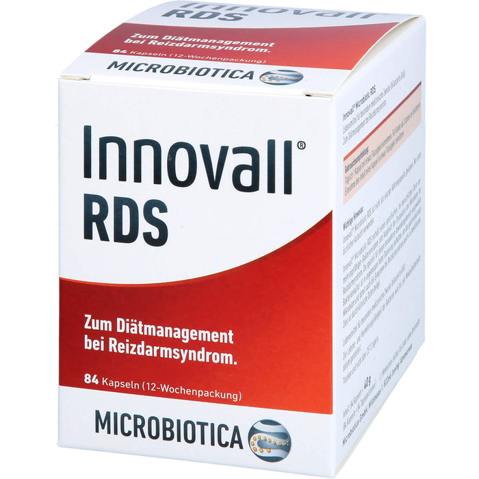 Innovall Microbiotic RDS mit dem spezifischen Bakterienstamm Lactobacillus plantarum, 84 pc Capsules