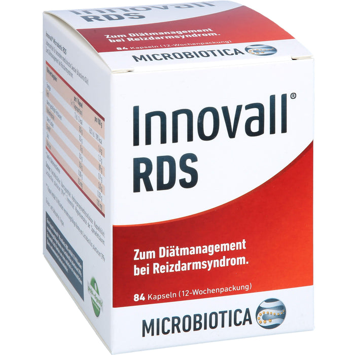 Innovall Microbiotic RDS mit dem spezifischen Bakterienstamm Lactobacillus plantarum, 84 St. Kapseln