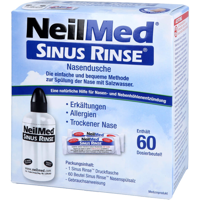 NeilMed SINUS RINSE Nasendusche, 60 pcs. Sachets