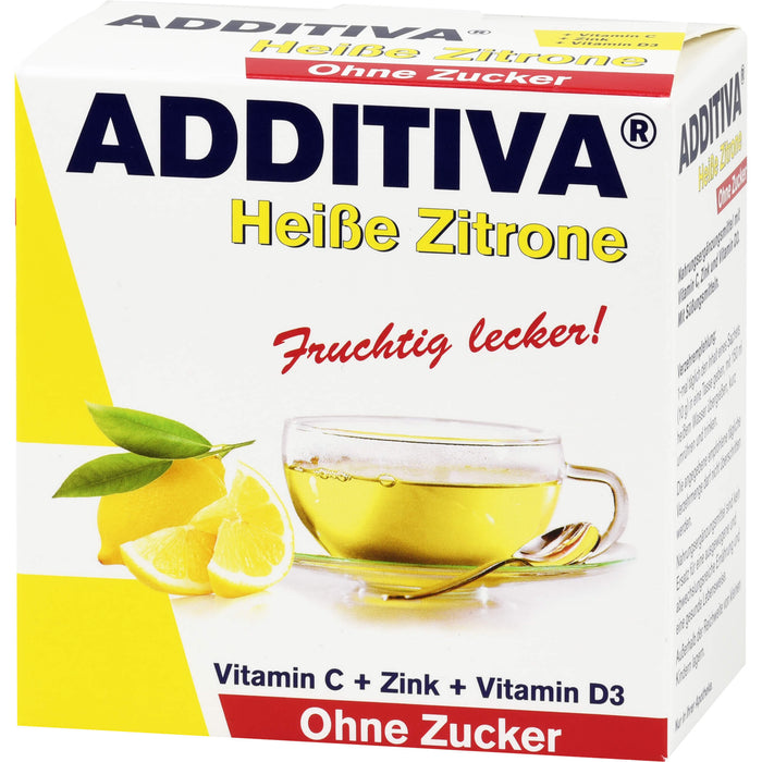 Additiva Heiße Zitrone ohne Zucker, 10 pcs. Sachets