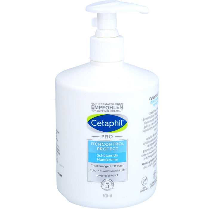 Cetaphil Pro Itch Control Protect Handcreme, 500 ml Crème