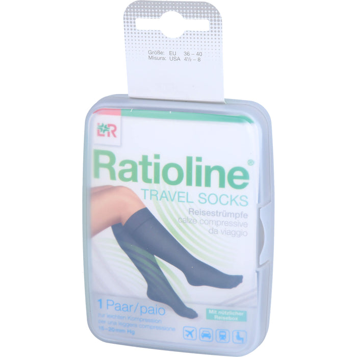 Ratioline Travel Socks Gr. 36-40, 2 St