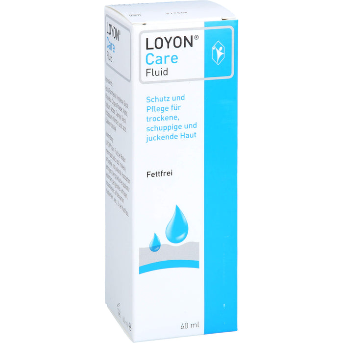 LOYON Care Fluid Schutz und Pflege für trockene, schuppige und juckende Haut, 60 ml Solution