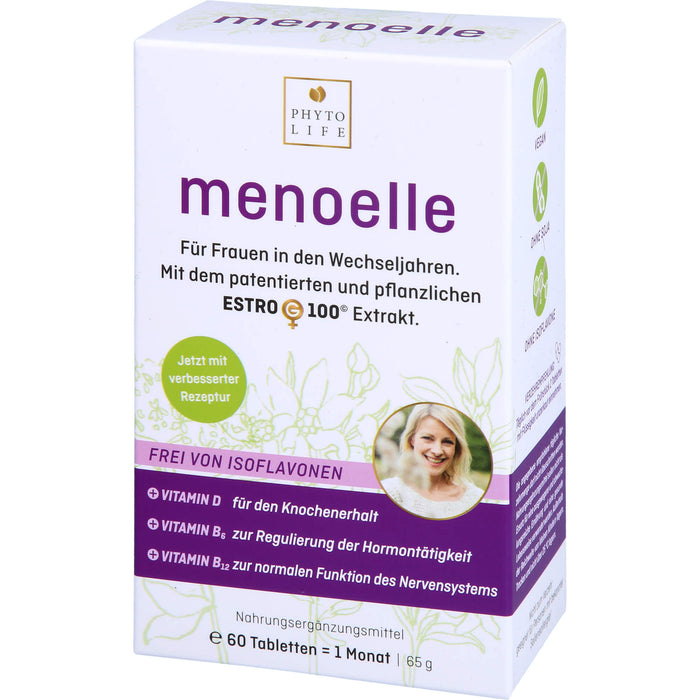 Menoelle Tabletten für Frauen in den Wechseljahren, 60 pc Tablettes