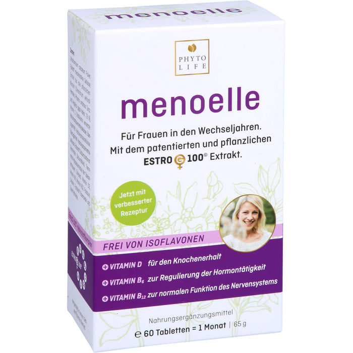 Menoelle Tabletten für Frauen in den Wechseljahren, 60 pc Tablettes