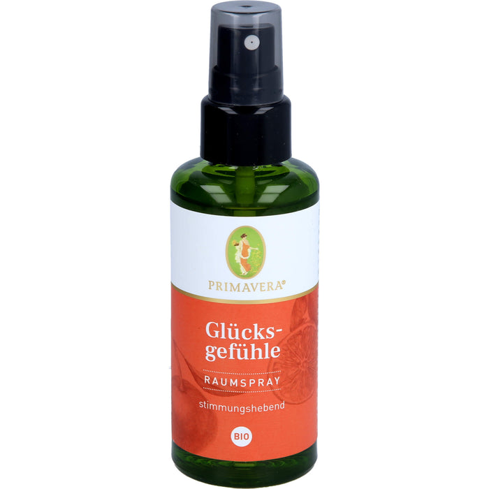 PRIMAVERA Glücksgefühle Raumspray bio, 50 ml ätherisches Öl