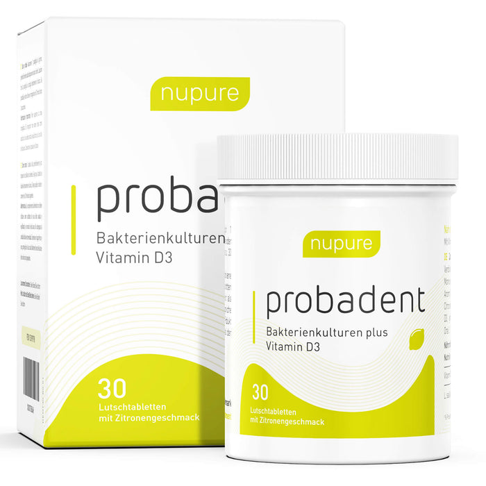 Nupure probadent Lutschtabletten gegen Mundgeruch, 30 pc Tablettes