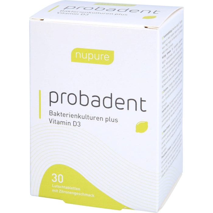 Nupure probadent Lutschtabletten gegen Mundgeruch, 30 pc Tablettes