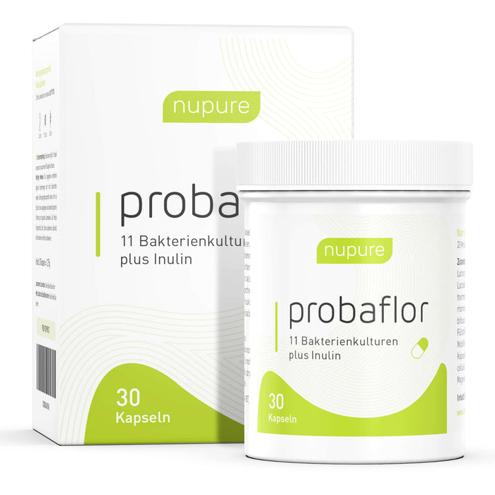 Nupure probaflor Kapseln Probiotika zur Darmsanierung, 30 pcs. Capsules