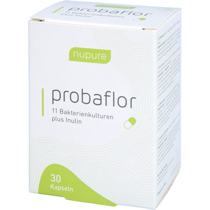 Nupure probaflor Kapseln Probiotika zur Darmsanierung, 30 pcs. Capsules