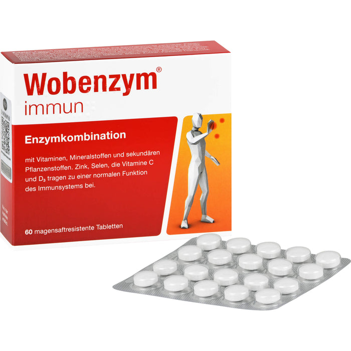 Wobenzym immun Tabletten, 60.0 St. Tabletten