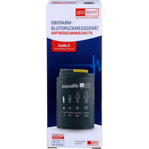 Aponorm Oberarm-Softmanschette Gr. S 17-22 cm, 1 St 