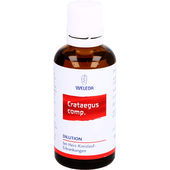 WELEDA Crataegus comp. Dilution bei Erkrankungen des Herz-Kreislaufsystems, 100 ml Solution