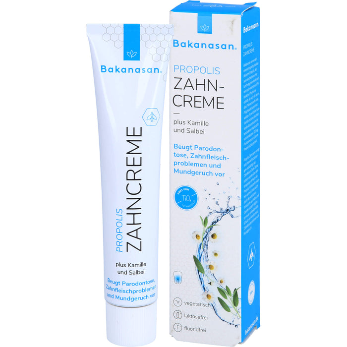 Bakanasan Propolis Zahncreme, 50 ml Dentifrice