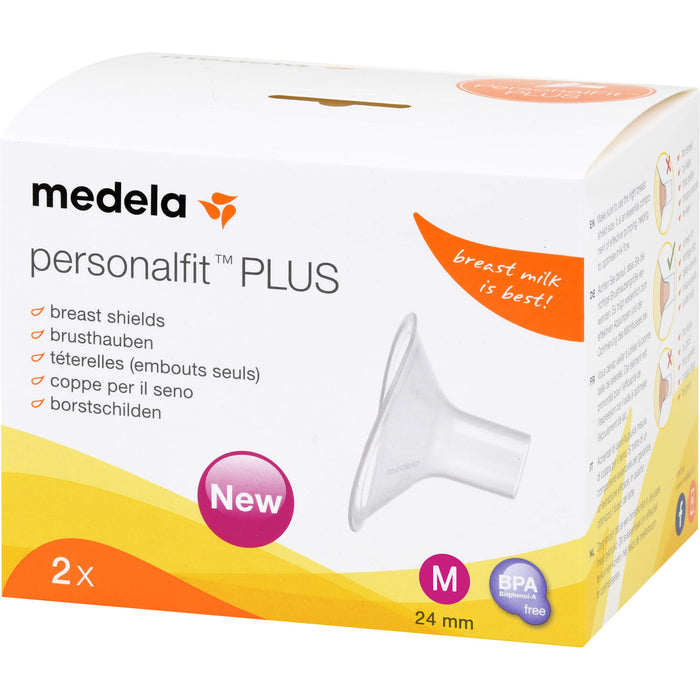 Medela PersonalFit Plus Brusthaube Gr. M 24 mm, 2 pc Accessoire