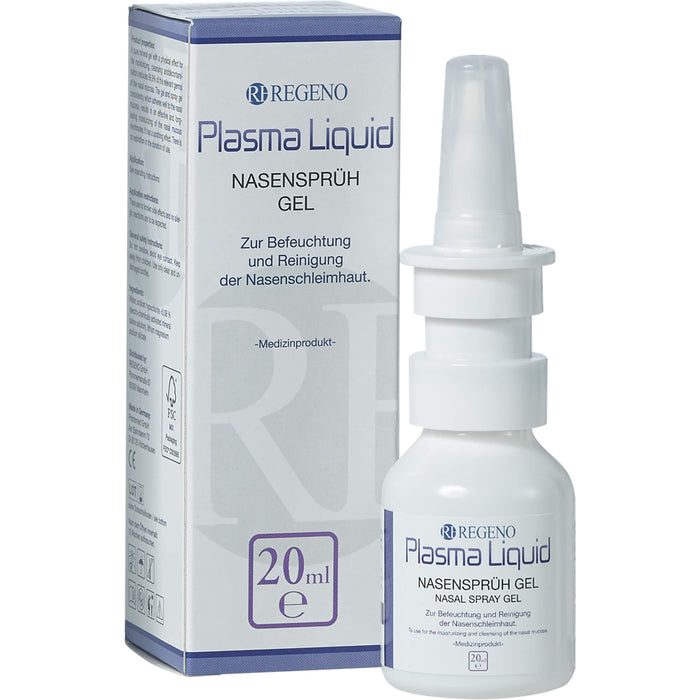 REGENO Plasma Liquid Nasensprühgel, 20 ml Solution