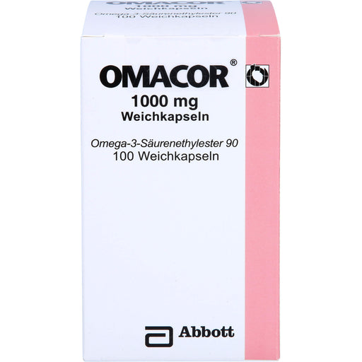 Omacor 1000 mg Weichkapseln, 100 St. Kapseln