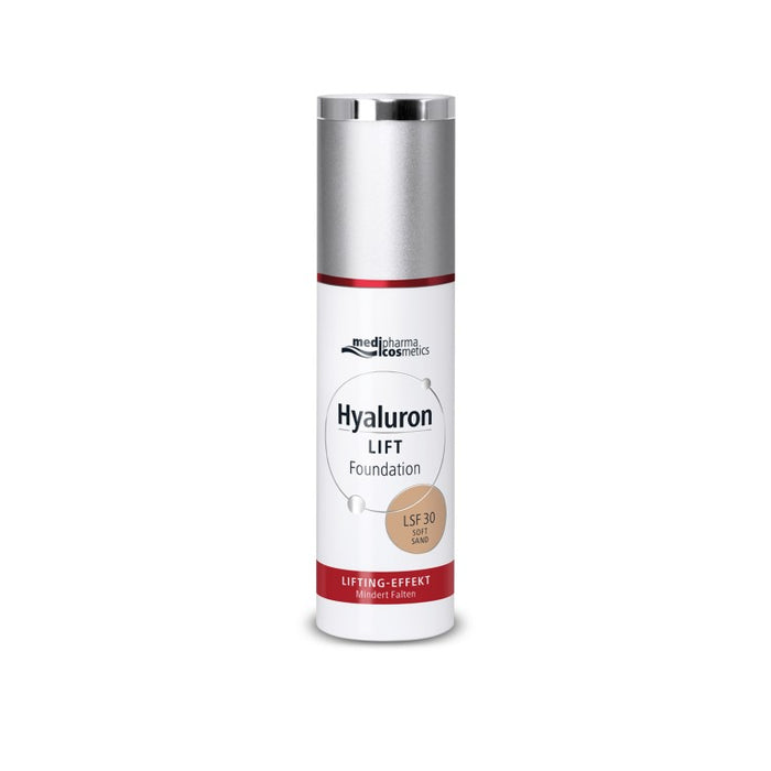 Medipharma Cosmetics Hyaluron Lift Foundation LSF 30 Soft Sand, 30 ml Creme