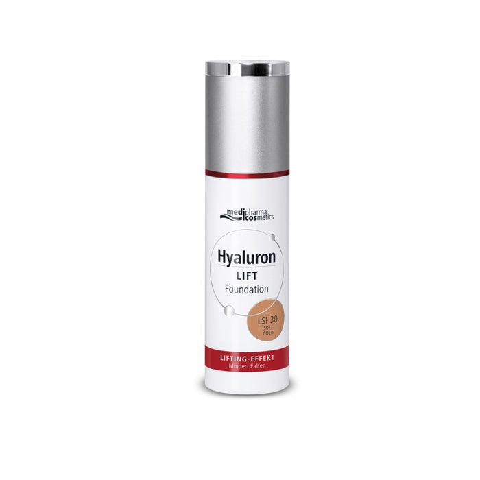 Medipharma Cosmetics Hyaluron Lift Foundation Soft Gold, 30 ml Cream