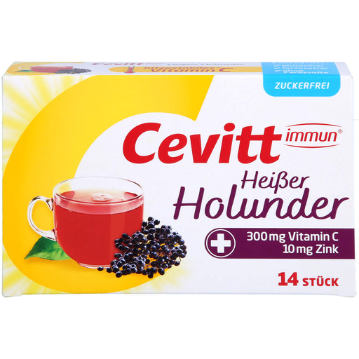 Cevitt immun Heißer Holunder Getränkegranulat, 14 St. Beutel