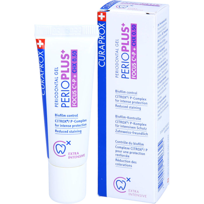 CURAPROX Perio Plus+ Focus Zahncreme, 10 ml Dentifrice