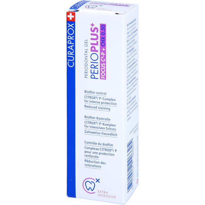 CURAPROX Perio Plus+ Focus Zahncreme, 10 ml Dentifrice