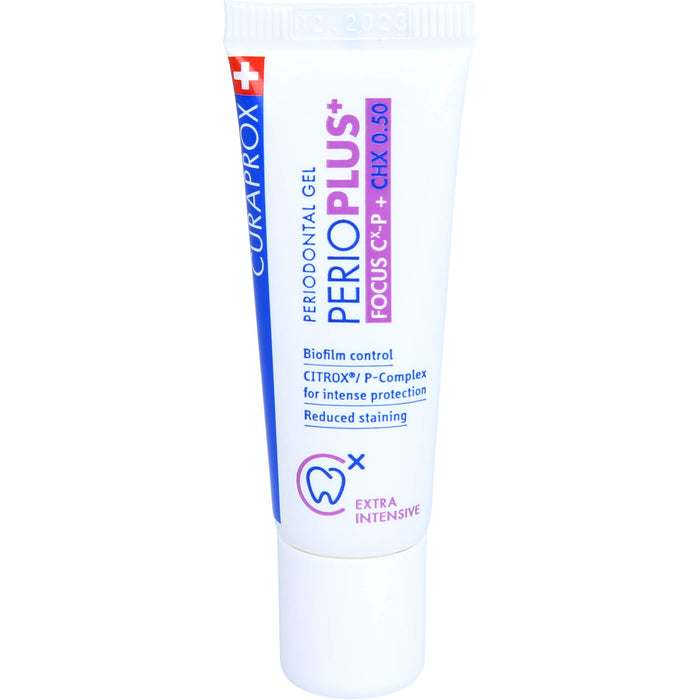 CURAPROX Perio Plus+ Focus Zahncreme, 10 ml Dentifrice