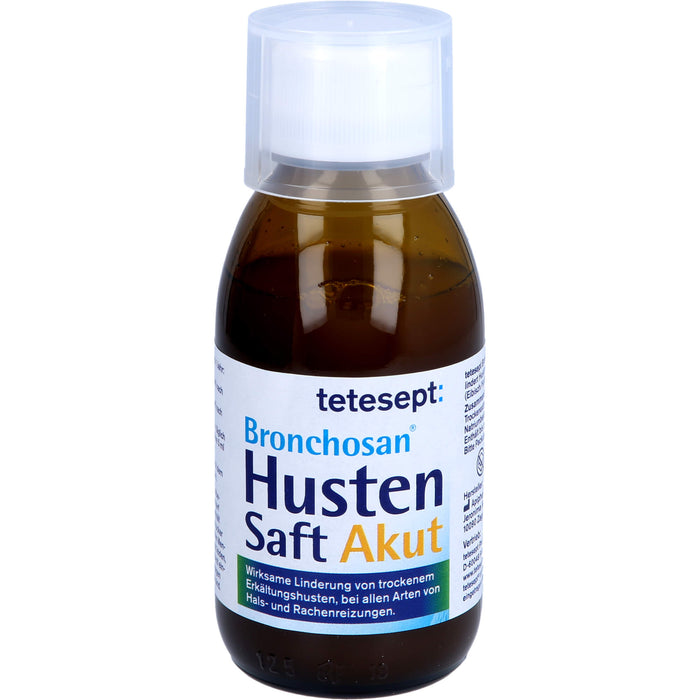 Tetesept Bronchosan Husten Saft Akut, 117 g Solution