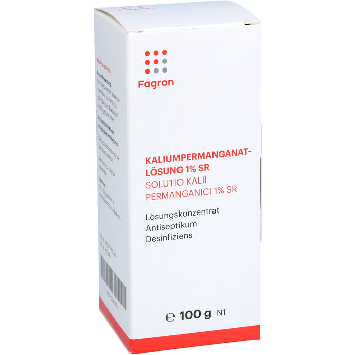 Fagron Kaliumpermanganat Lösung 1% SR, 100 g Solution