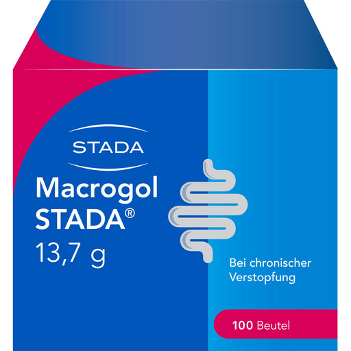 STADA Macrogol 13,7 g Pulver bei Verstopfungen, 100 St. Beutel