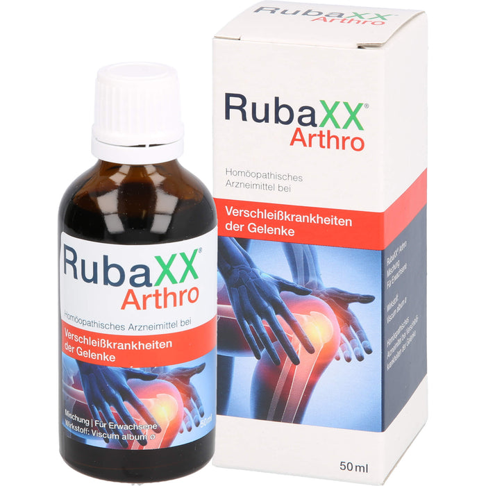 RubaXX Arthro Mischung bei Verschleißkrankheiten der Gelenke, 50 ml Solution