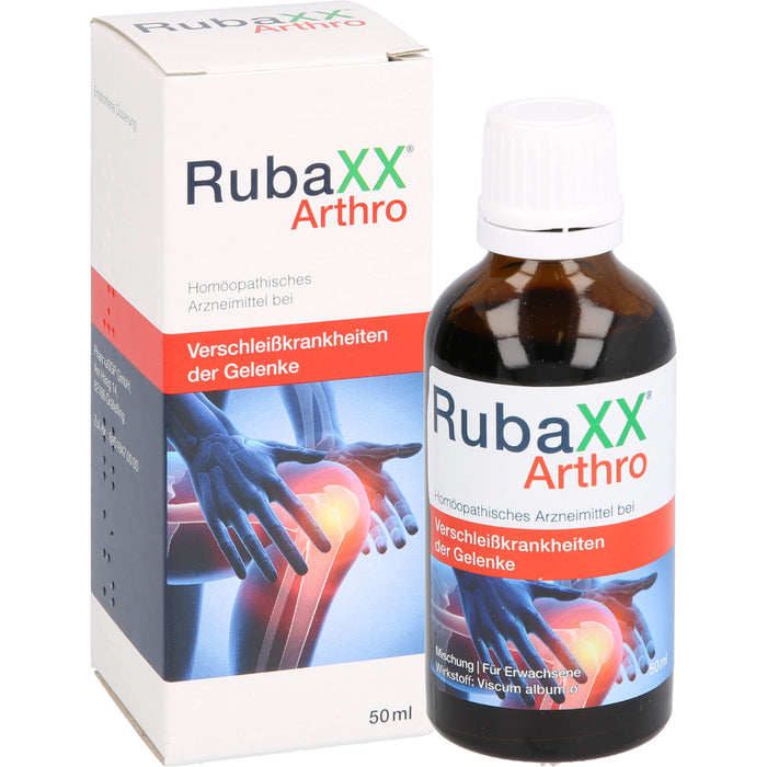 RubaXX Arthro Mischung bei Verschleißkrankheiten der Gelenke, 50 ml Solution