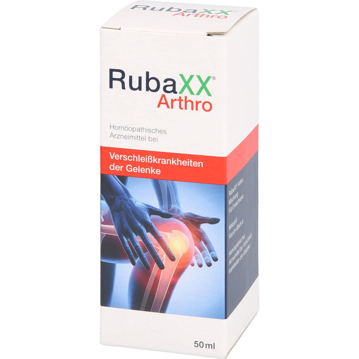 RubaXX Arthro Mischung bei Verschleißkrankheiten der Gelenke, 50 ml Solution