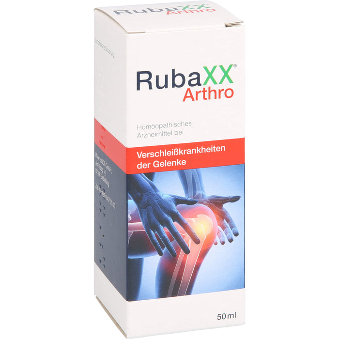 RubaXX Arthro Mischung bei Verschleißkrankheiten der Gelenke, 50 ml Solution