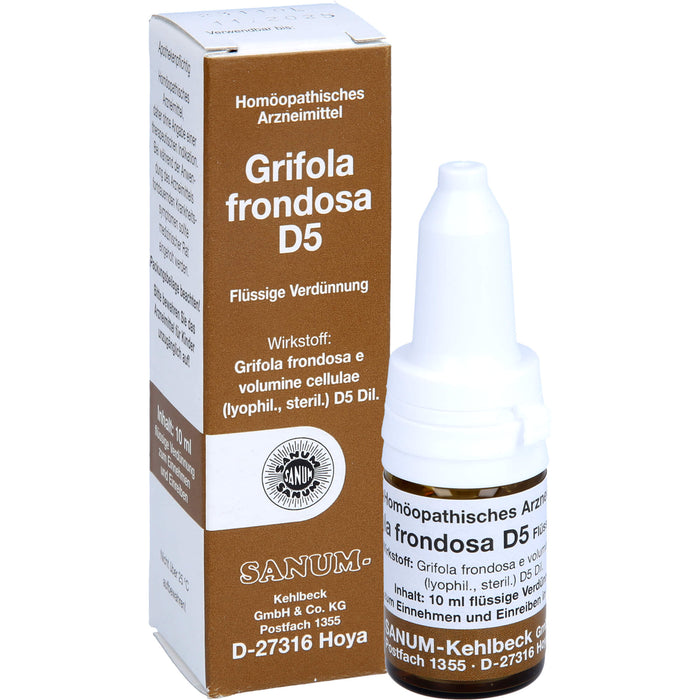 SANUM-KEHLBECK Grifola frondosa D5 flüssige Verdünnung, 10 ml Solution