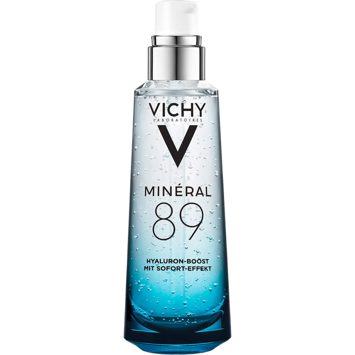 VICHY Minéral 89 Hyaluron Boost mit Sofort Effekt Elixier, 75 ml Solution