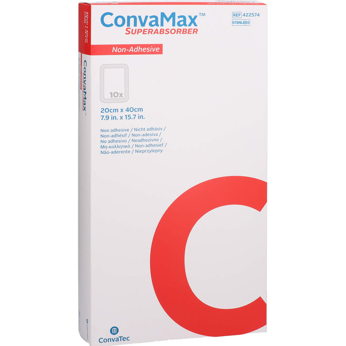 ConvaMax Superabsorber nicht adhäsiv 20x40 cm, 10 St VER