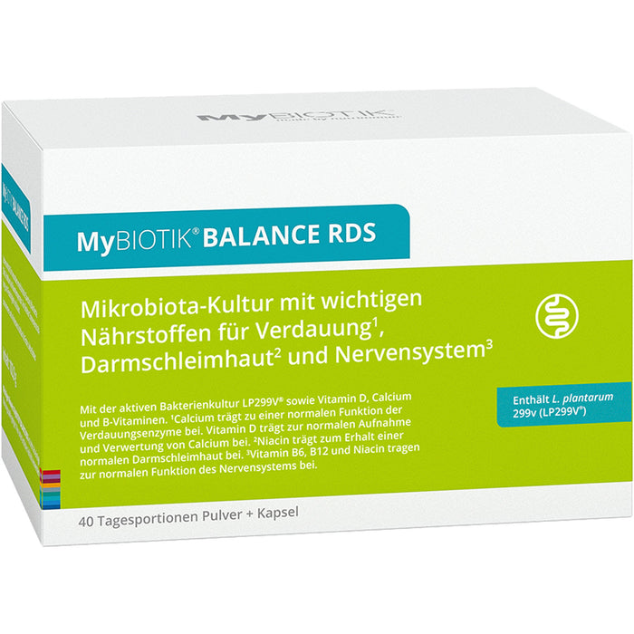 MyBIOTIK Balance RDS Tagesportionen Pulver + Kapsel, 40 St. Portionen