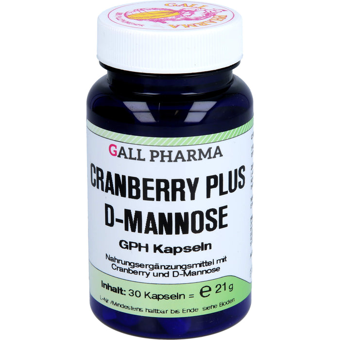 Cranberry Plus D-manno Gph, 30 St KAP