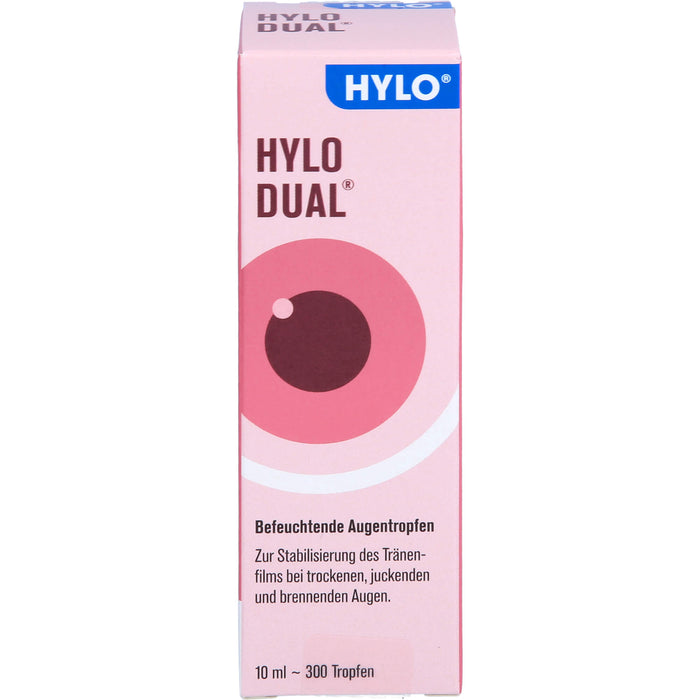 Hylo Dual befeuchtende Augentropfen, 10 ml Lösung