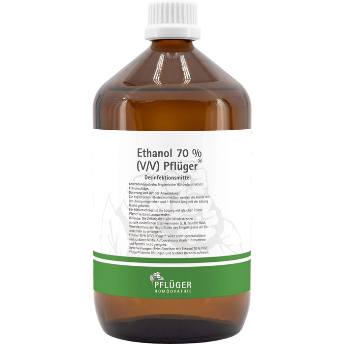 Desinfektionsmittel Ethanol 70% (V/V) Pflüger, 1000 ml FLU