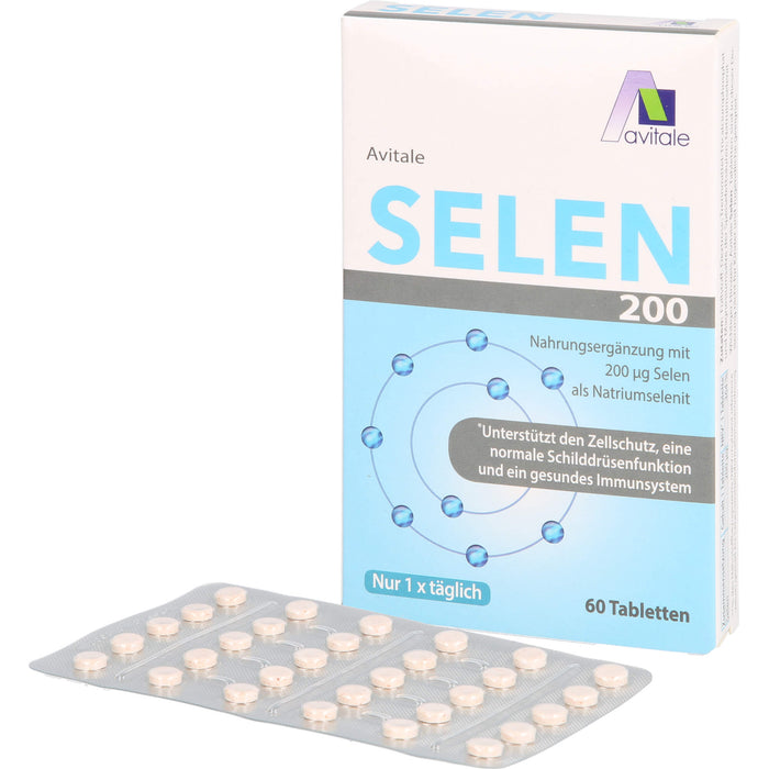 Avitale Selen 200 ug Tabletten, 60 pc Tablettes