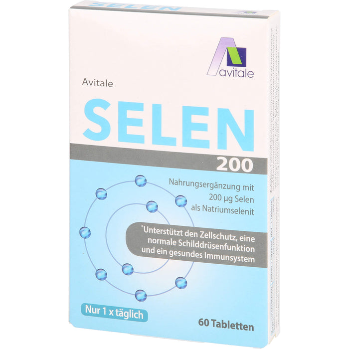 Avitale Selen 200 ug Tabletten, 60 pc Tablettes