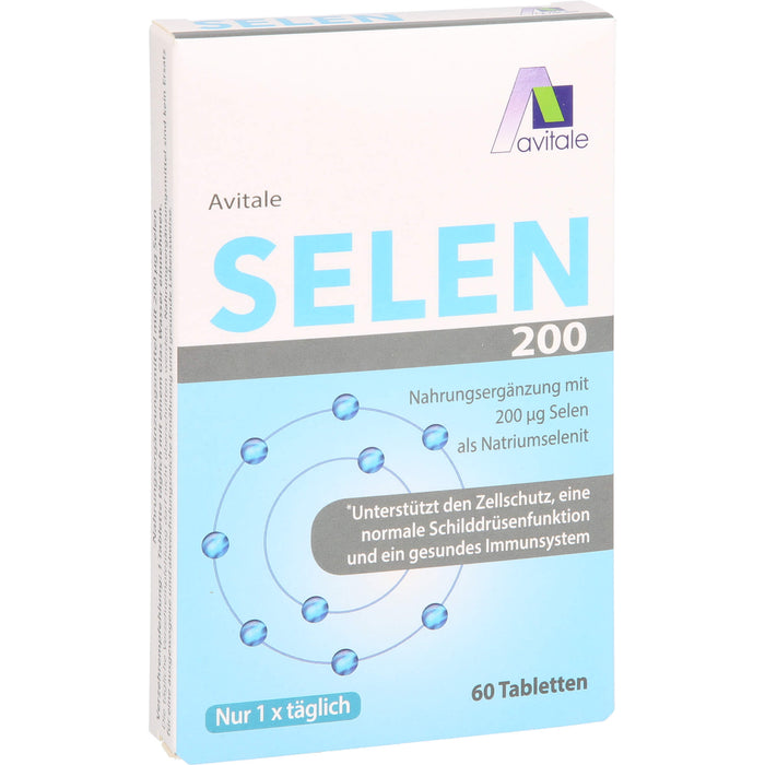 Avitale Selen 200 ug Tabletten, 60 pc Tablettes