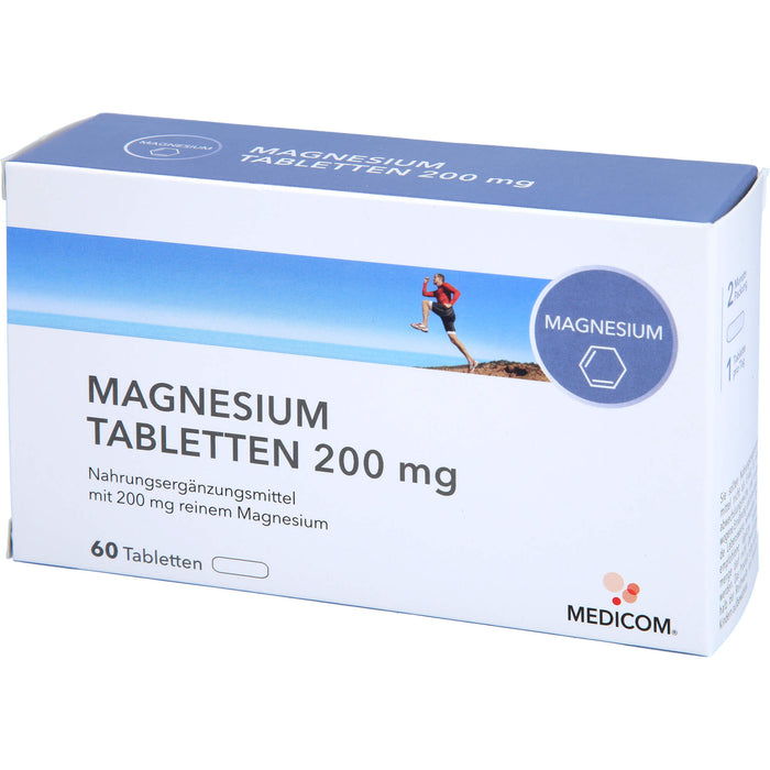 Magnesium Tabletten 200 mg, 60 St TAB