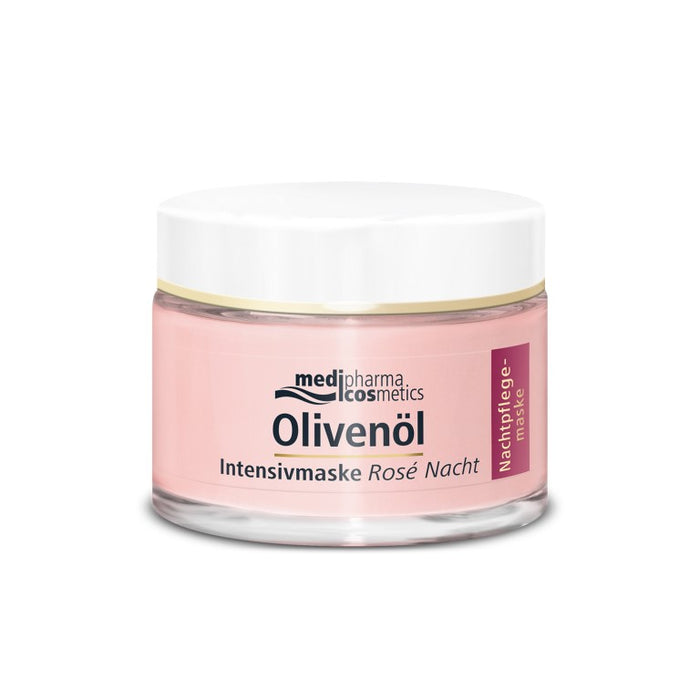 Medipharma Cosmetics Olivenöl Intensivmaske Rosé Nacht, 50 ml Creme